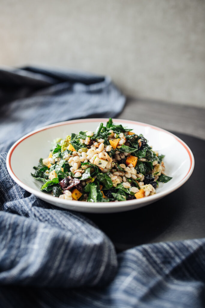Cauliflower, Butternut Squash & Farro Salad