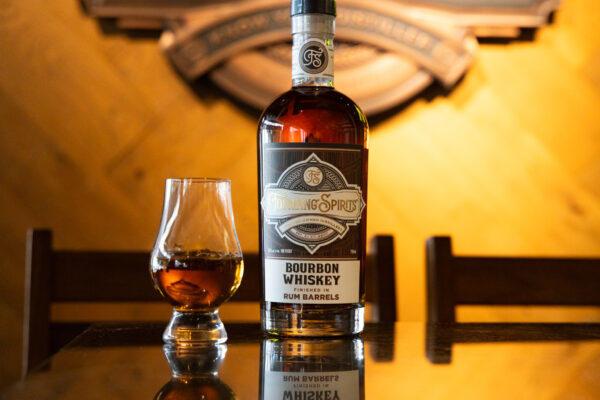 Bourbon Whiskey Finished in Rum Barrels